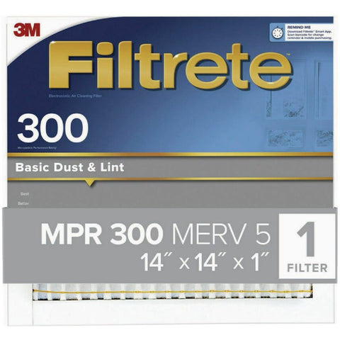 Filtrete Basic Dust & Lint Furnace Filter; Mfg #311-4