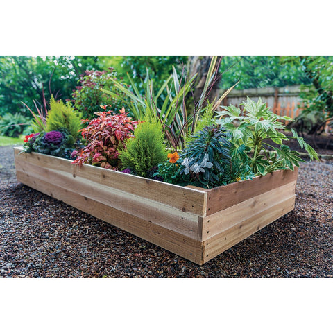 Real Wood Products Cedar Raised Garden System; Mfg #G3154