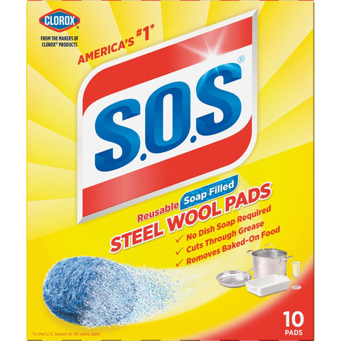 S.O.S. Soap Scouring Pad; Mfg #10002