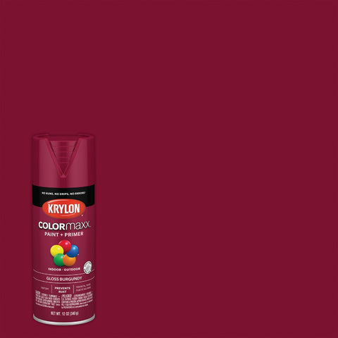 Krylon ColorMaxx Spray Paint + Primer; Mfg #K05508007