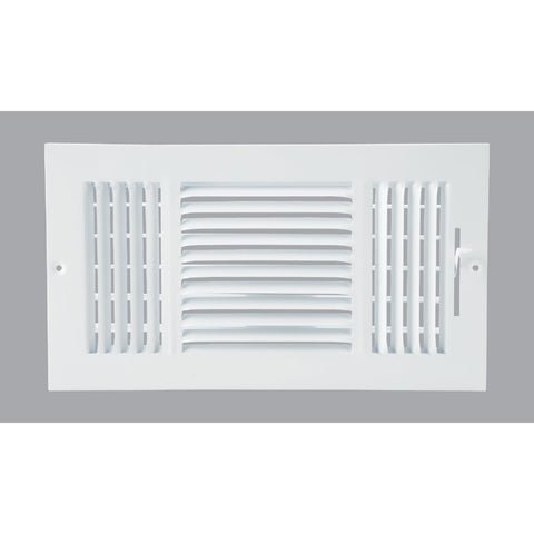 Home Impressions 3-Way Wall Register; Mfg #3SW1406WH-AB