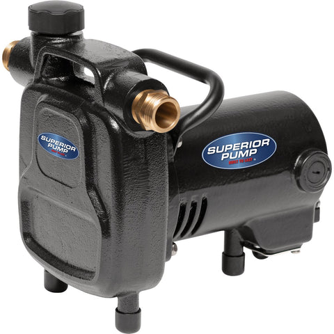 Superior Pump 1/2 H.P. Cast Iron Utility Pump; Mfg #90050