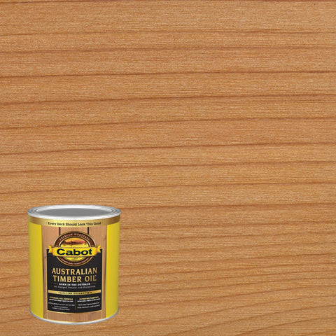 Cabot Australian Timber Oil Translucent Exterior Oil Finish; Mfg #140.0003400.005