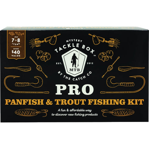 Mystery Tackle Box Panfish & Trout Pro Fishing Lure Kit; Mfg #15-10-RTL-10008PP