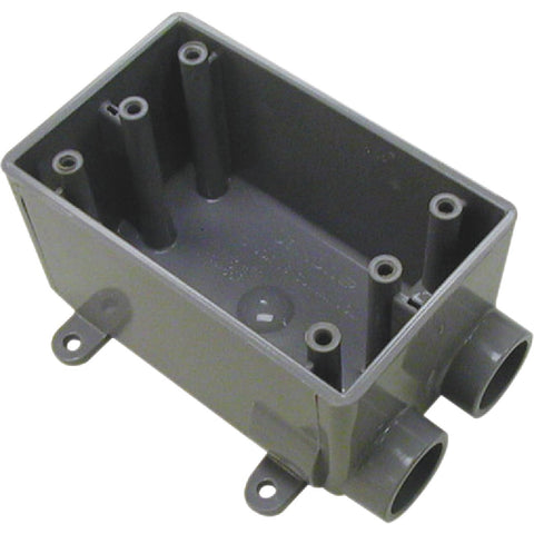 Carlon Rigid Non-Metallic Dead-End Termination Wall Box; Mfg #E982EFNCTN