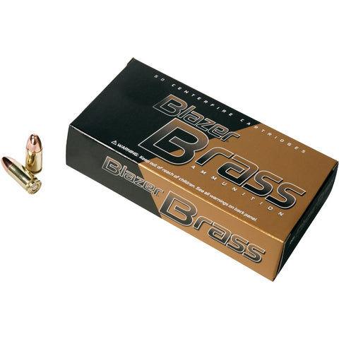 Blazer Brass Centerfire Ammunition Cartridges; Mfg #63308