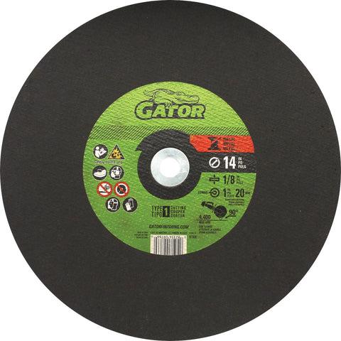 Gator Metal Cut-Off Wheel; Mfg #9766