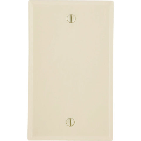 Leviton Thermoset Blank Wall Plate; Mfg #001-86014