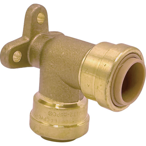 QuickFitting Drop Ear Brass Elbow; Mfg #LF810DR