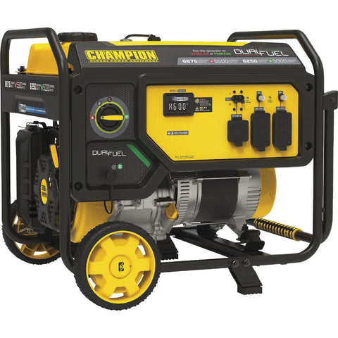 Champion Power Equipment Dual Fuel Generator; Mfg #201505