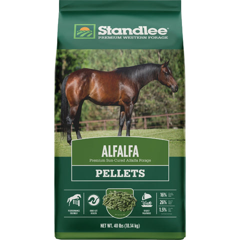 Standlee Premium Western Forage Alfalfa Horse Feed Supplement; Mfg #1175-30101-0-0