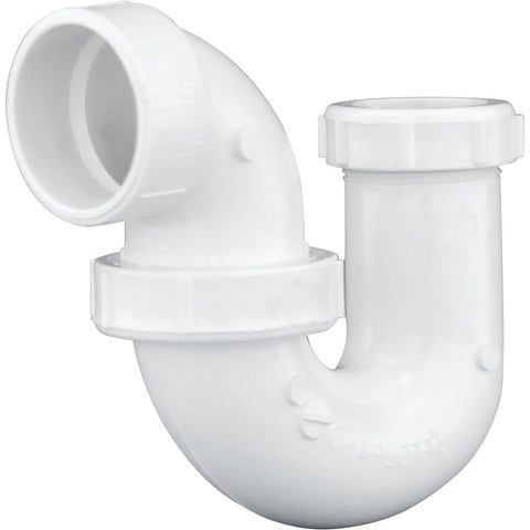 Charlotte Pipe Los Angeles Pattern P-Trap; Mfg #PVC 00711W 0600HA