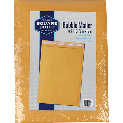 Square Built Bubble Mailer; Mfg #SBA55BM