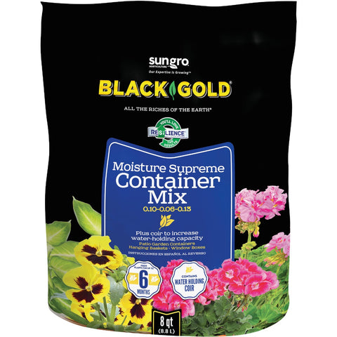 Black Gold Moisture Supreme Container Mix Potting Soil; Mfg #1413000.Q08P