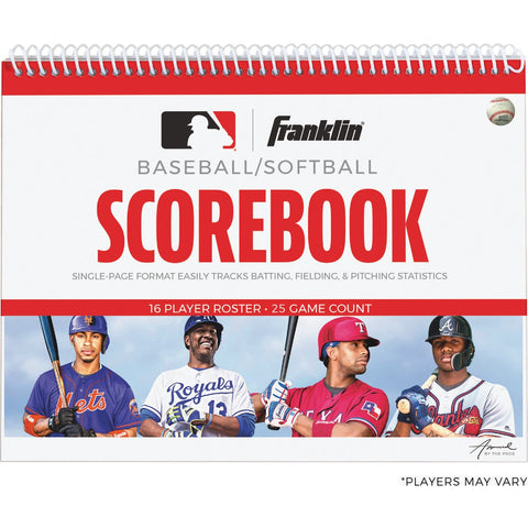 Franklin Baseball & Softball Scorebook; Mfg #19187