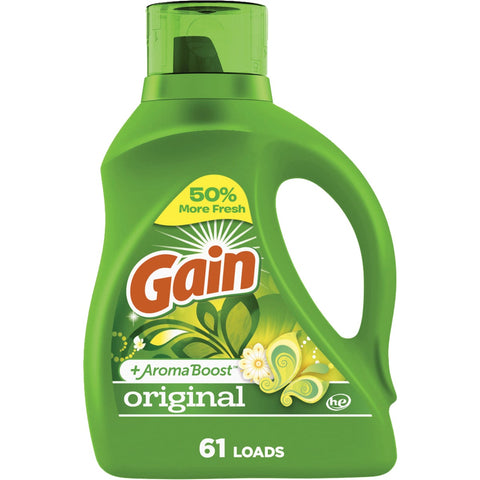 Gain + Aroma Boost Laundry Detergent; Mfg #3077209210