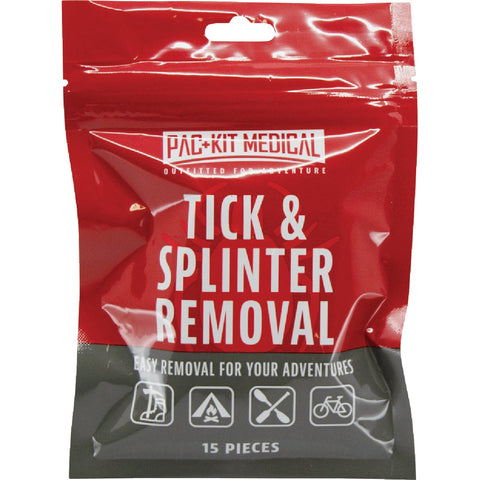 Pac-Kit Medical 15-Piece Tick & Splinter Removal Kit; Mfg #96001