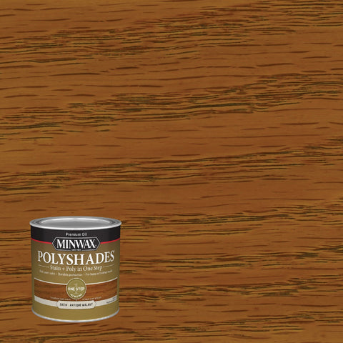Minwax Polyshades Stain & Finish Polyurethane In 1-Step; Mfg #213404444
