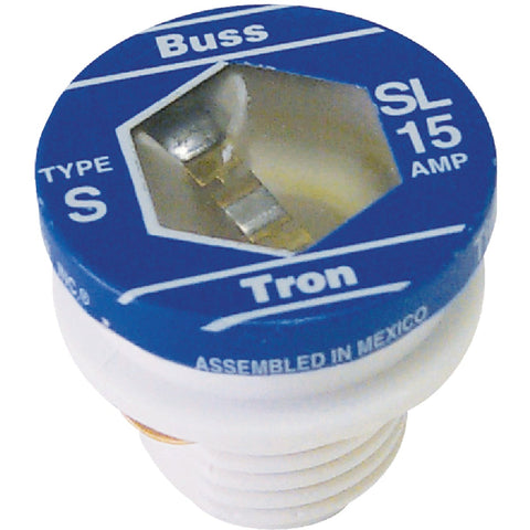 Bussmann SL Plug Fuse; Mfg #SL-15PK4