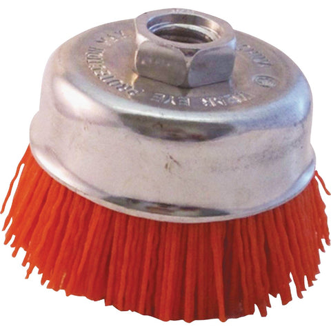 Dico Nyalox 3 In. Angle Grinder Wire Brush; Mfg #7200006