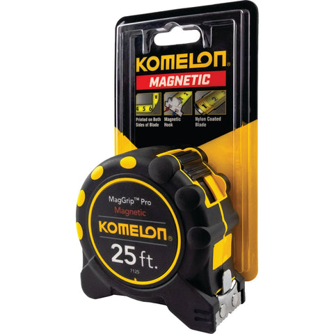 Komelon MagGrip Tape Measure; Mfg #7125