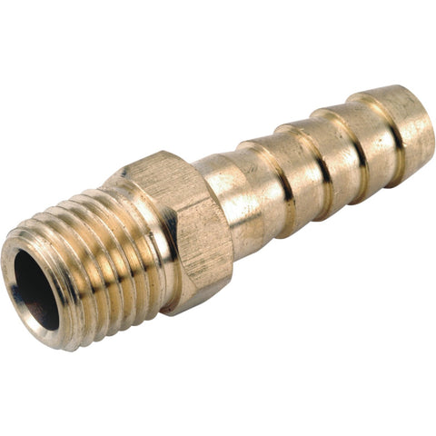 Anderson Metals Brass Hose Barb X MPT; Mfg #757001-1208