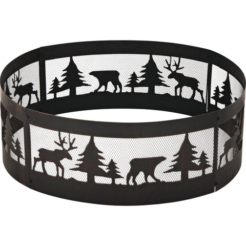 Outdoor Expressions Steel Fire Ring; Mfg #FR-010