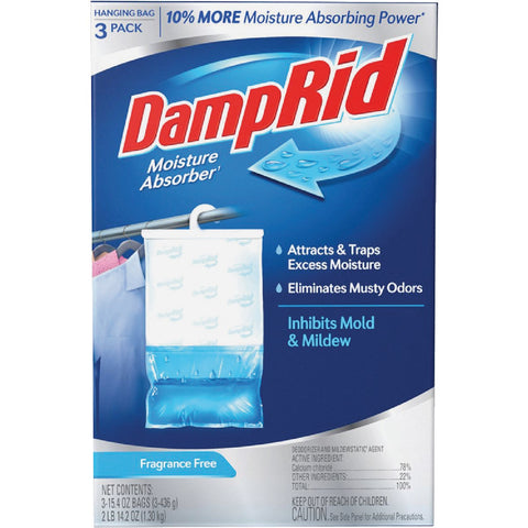 DampRid Hanging Moisture Absorber & Remover; Mfg #FG83FFESB