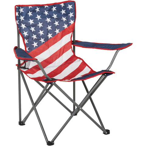 Outdoor Expressions Americana Folding Camp Chair; Mfg #AC2406