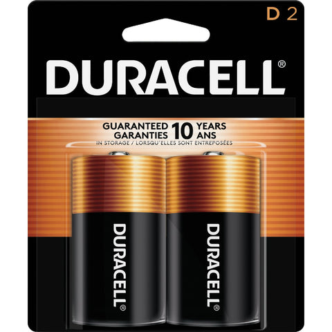 Duracell CopperTop D Alkaline Battery; Mfg #09061