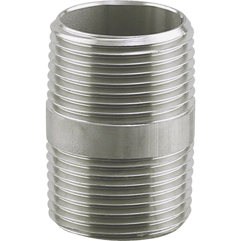 PLUMB-EEZE Stainless Steel Nipple; Mfg #U2-SSN-0330