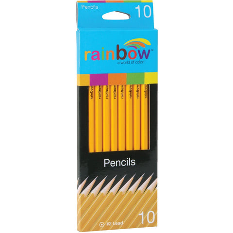 Rainbow No. 2 Lead Pencils; Mfg #CP01-DRMP10-48