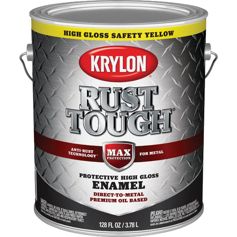 Krylon Rust Tough Safety Color Rust Control Enamel; Mfg #K09736008