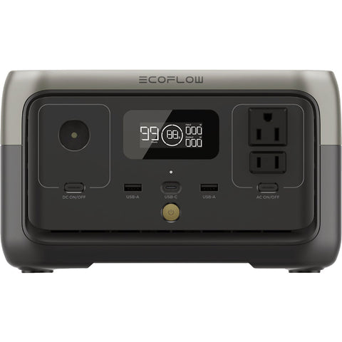 EcoFlow River 2 Portable Power Station; Mfg #ZMR600-US