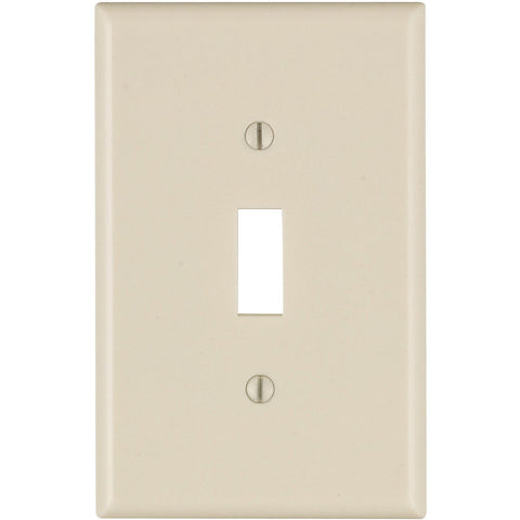 Leviton Mid-Way Switch Wall Plate; Mfg #025-80501-00T