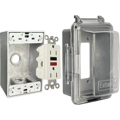 Southwire 14-In-1 Outdoor GFCI Kit; Mfg #1GIUPK-JJ-UPC