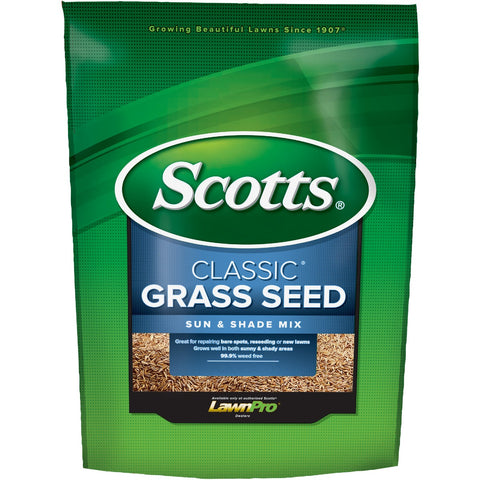 Scotts Classic Sun & Shade Grass Seed; Mfg #17185