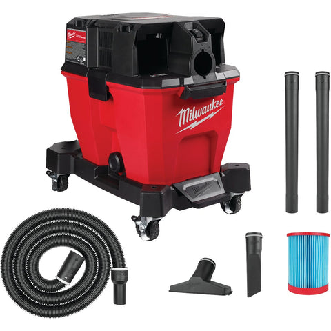Milwaukee M18 FUEL Brushless Cordless 9 Gal. Wet/Dry Vacuum - Tool Only; Mfg #0920-20