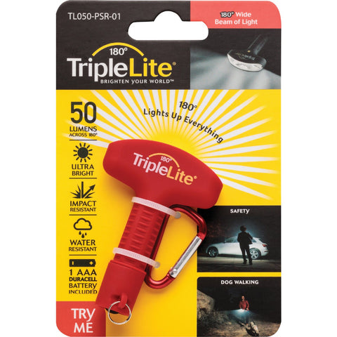 TripleLite 50 Lm. 180 Deg Mini LED Flashlight; Mfg #TL050-PSR-01