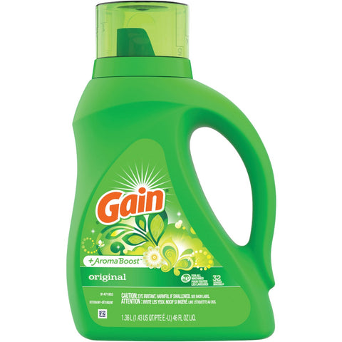 Gain FreshLock 2X Liquid Laundry Detergent; Mfg #3700055861