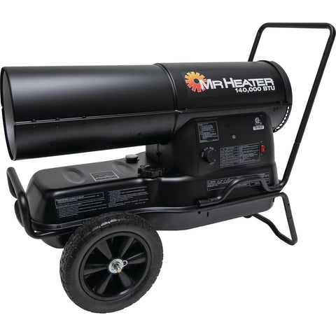 MR. HEATER Kerosene Forced Air Heater with Handles; Mfg #F210140
