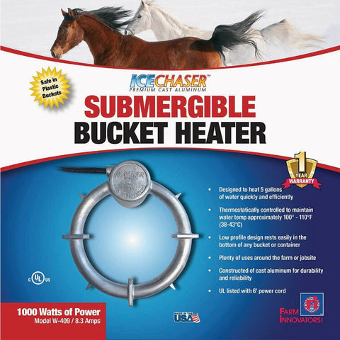 Farm Innovators Submersible Bucket Heater; Mfg #W-409