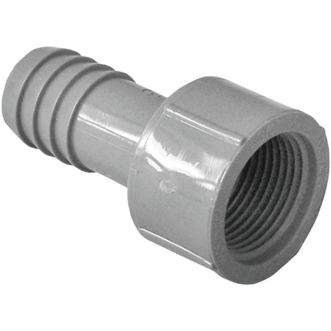 Boshart Female Insert Polypropylene Hose Adapter; Mfg #UPVCFA-07