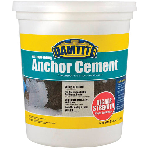 Damtite Waterproofing Anchor Cement; Mfg #8031