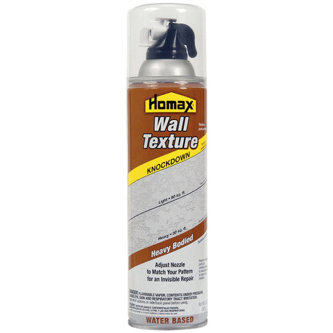 Homax Knockdown Wall Spray Texture; Mfg #4065-06