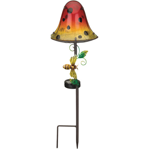 Regal Art & Gift Mushroom Solar Stake Light; Mfg #12510