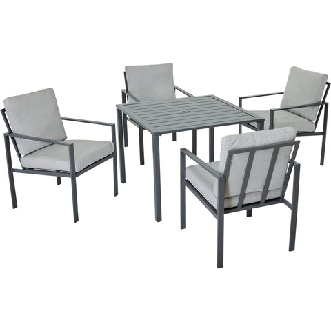 Outdoor Expressions 5-Piece Cushioned Dining Set; Mfg #S01-S3480CK SET