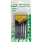 Smart Savers 6-Piece Precision Screwdriver Set; Mfg #AA028(S/C)