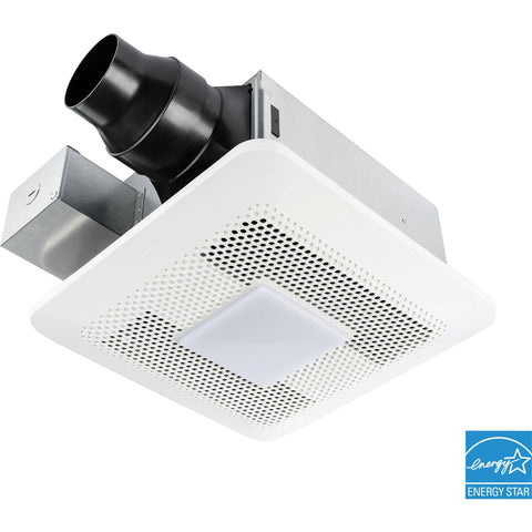 Panasonic Whisper Remodel 80/110 CFM Auto Bath Exhaust Fan with LED Light; Mfg #RG-R811LHA