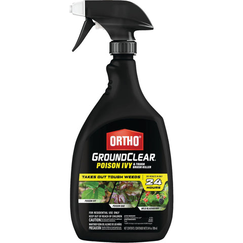 Ortho GroundClear Poison Ivy & Tough Brush Killer; Mfg #0476105